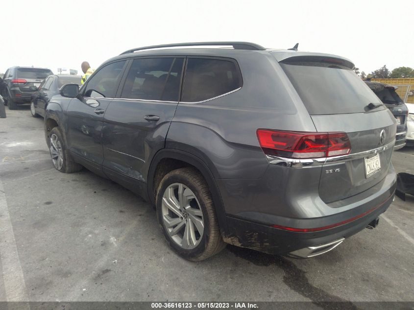 2023 VOLKSWAGEN ATLAS 3.6L V6 SE W/TECHNOLOGY - 1V2JR2CA0PC529966