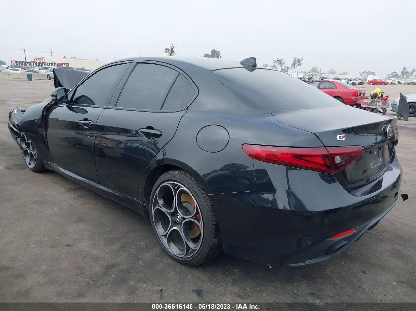 2022 ALFA ROMEO GIULIA VELOCE - ZARFAMBN9N7666088