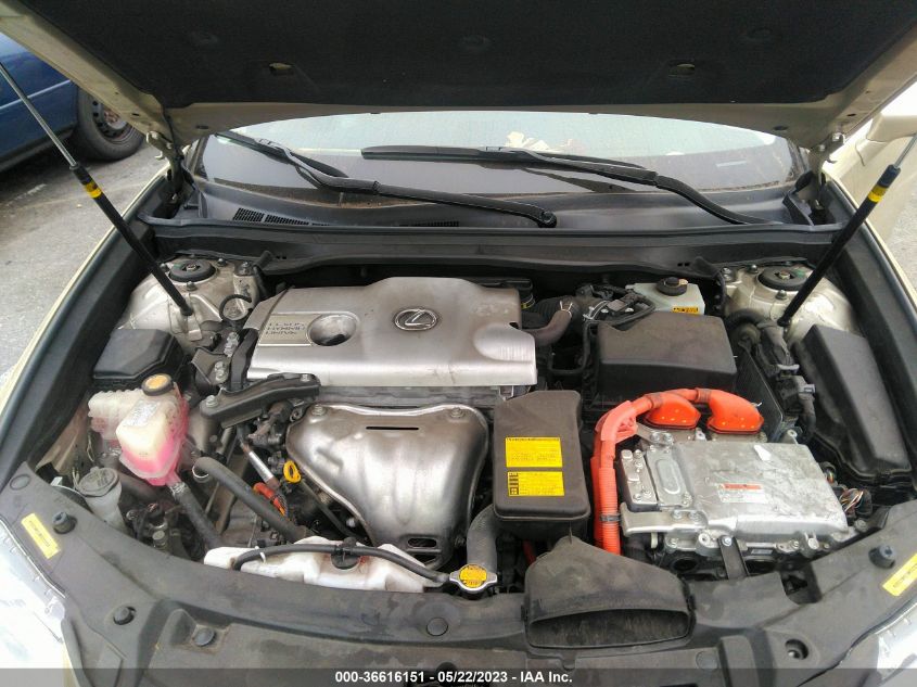 2013 LEXUS ES 300H HYBRID - JTHBW1GG2D2015995