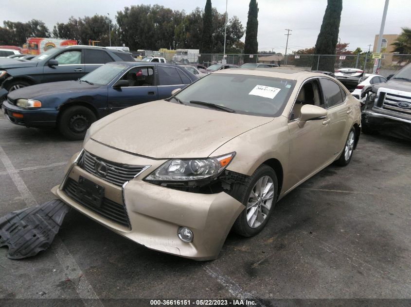 2013 LEXUS ES 300H HYBRID - JTHBW1GG2D2015995
