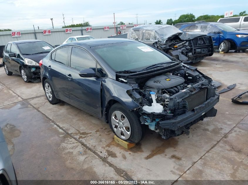 2016 KIA FORTE LX - KNAFX4A60G5499926