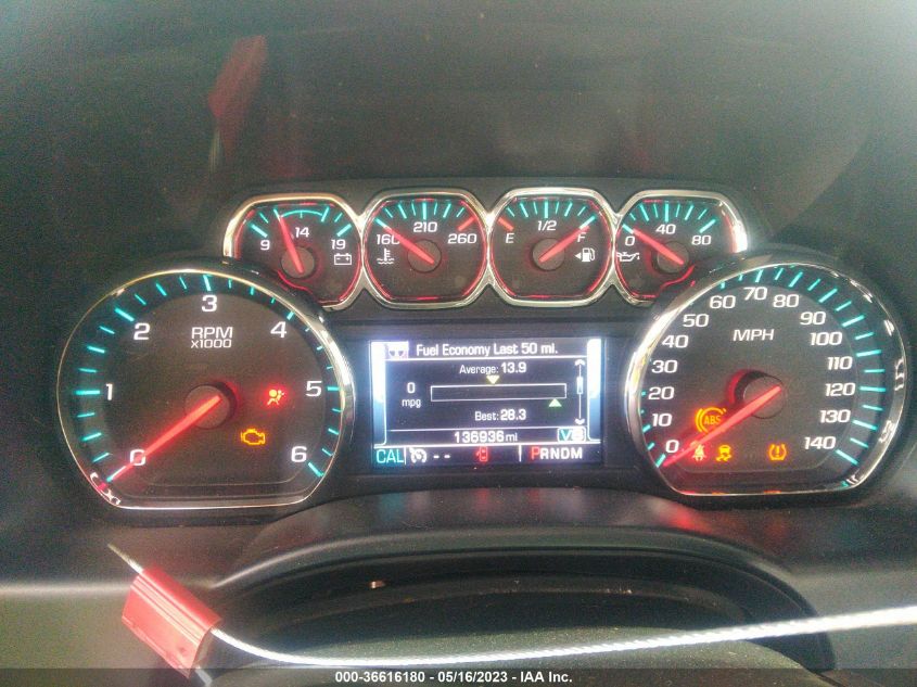 2016 CHEVROLET SILVERADO 1500 LT - 3GCUKREC2GG294364