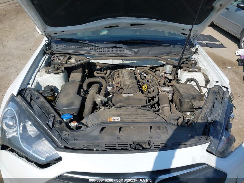 2013 HYUNDAI GENESIS COUPE 2.0T PREMIUM KMHHT6KD0DU100591