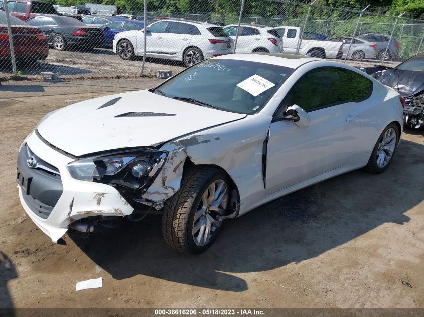 2013 HYUNDAI GENESIS COUPE 2.0T PREMIUM KMHHT6KD0DU100591