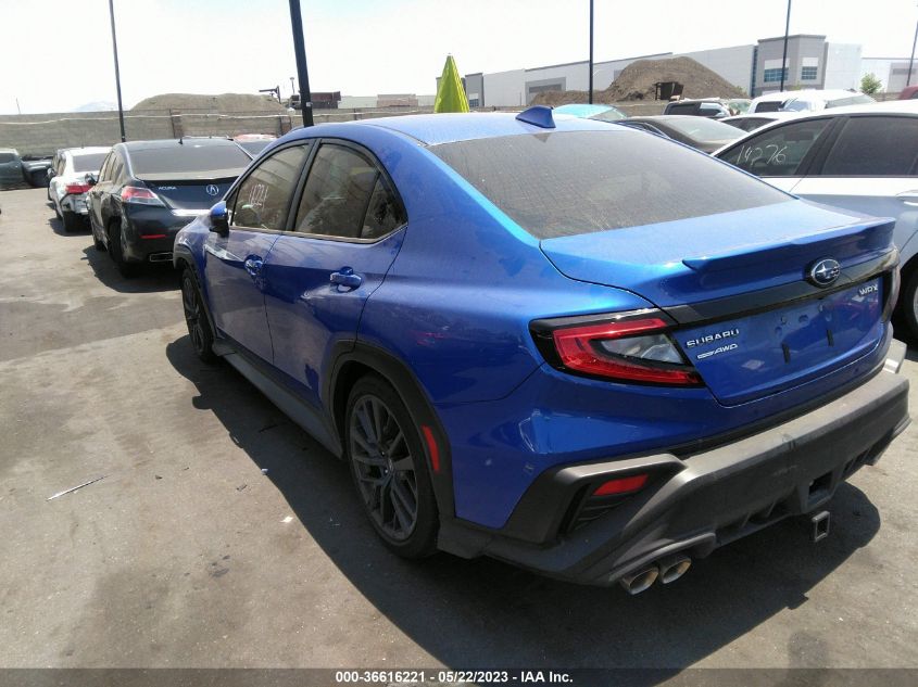 2022 SUBARU WRX LIMITED - JF1VBAN67N8007335