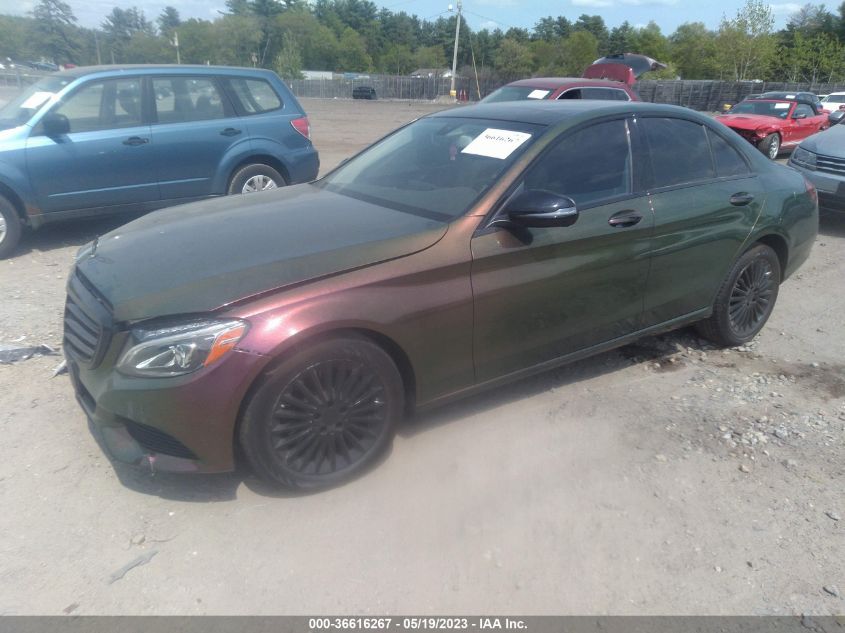 55SWF4KB4GU161945 2016 MERCEDES-BENZ C-CLASS - Image 2