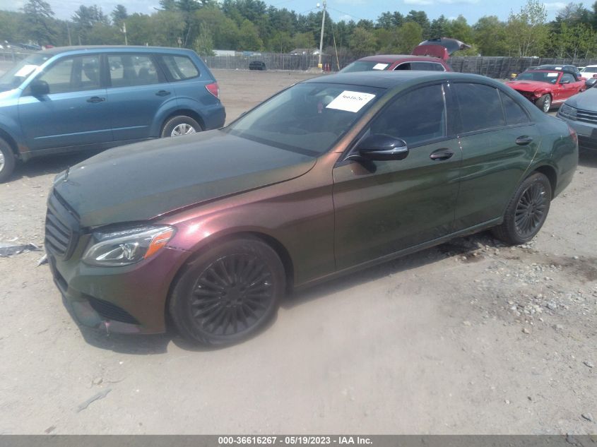 55SWF4KB4GU161945 2016 MERCEDES-BENZ C-CLASS, photo no. 2