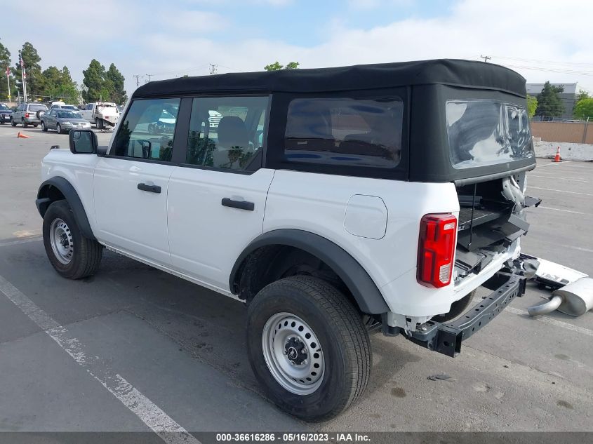 2022 FORD BRONCO BASE/BIG BEND - 1FMDE5BH6NLB60002