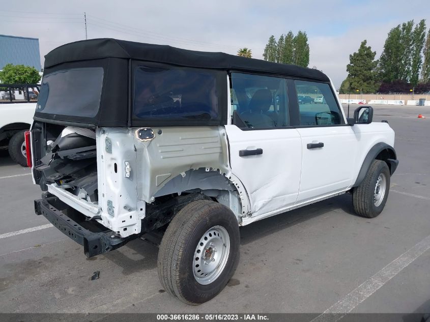 2022 FORD BRONCO BASE/BIG BEND - 1FMDE5BH6NLB60002
