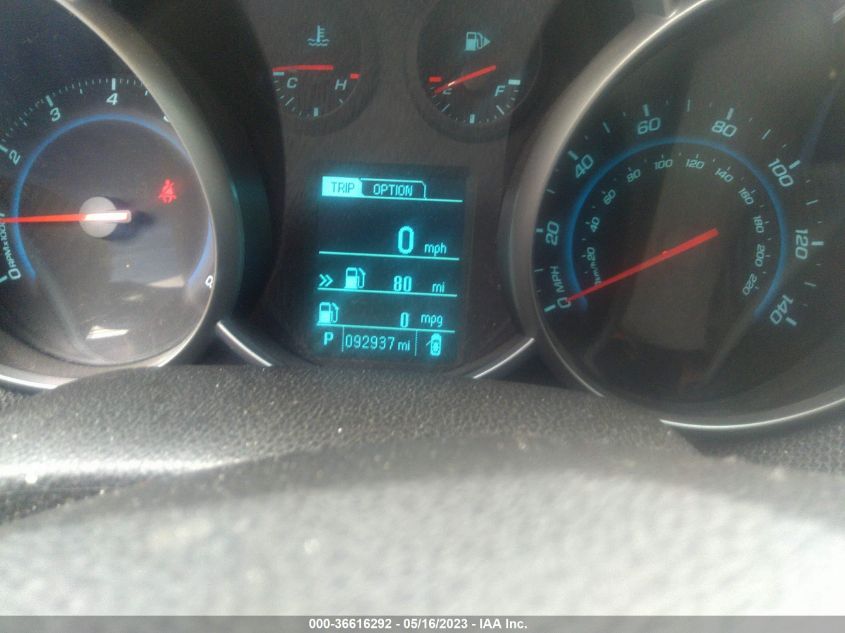 2014 CHEVROLET CRUZE 1LT - 1G1PC5SB2E7435417