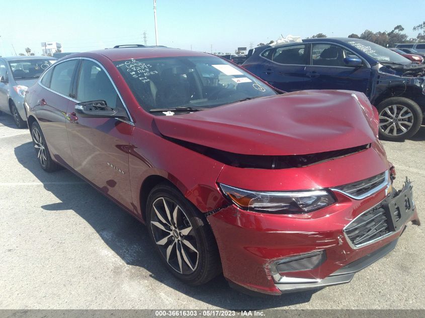 2018 CHEVROLET MALIBU LT - 1G1ZD5ST0JF291168