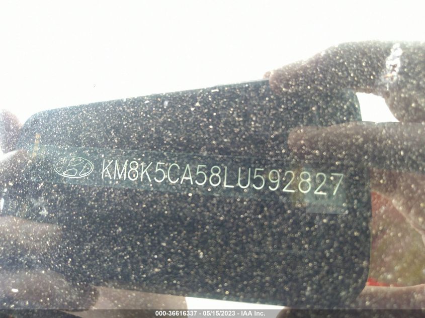 2020 HYUNDAI KONA ULTIMATE - KM8K5CA58LU592827