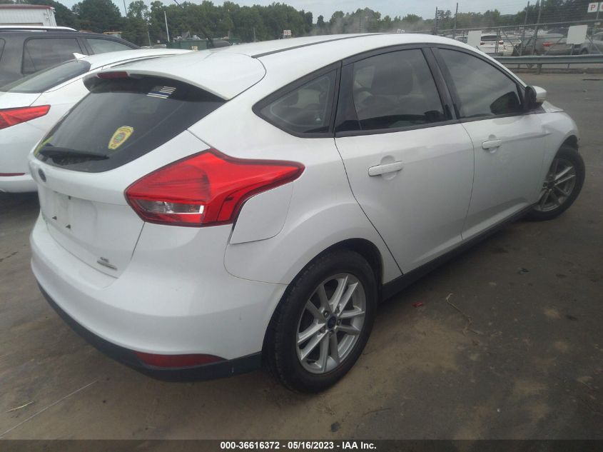 2016 FORD FOCUS SE - 1FADP3K20GL318146