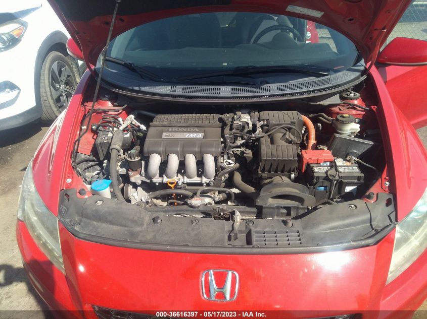 2013 HONDA CR-Z EX - JHMZF1D6XDS002261
