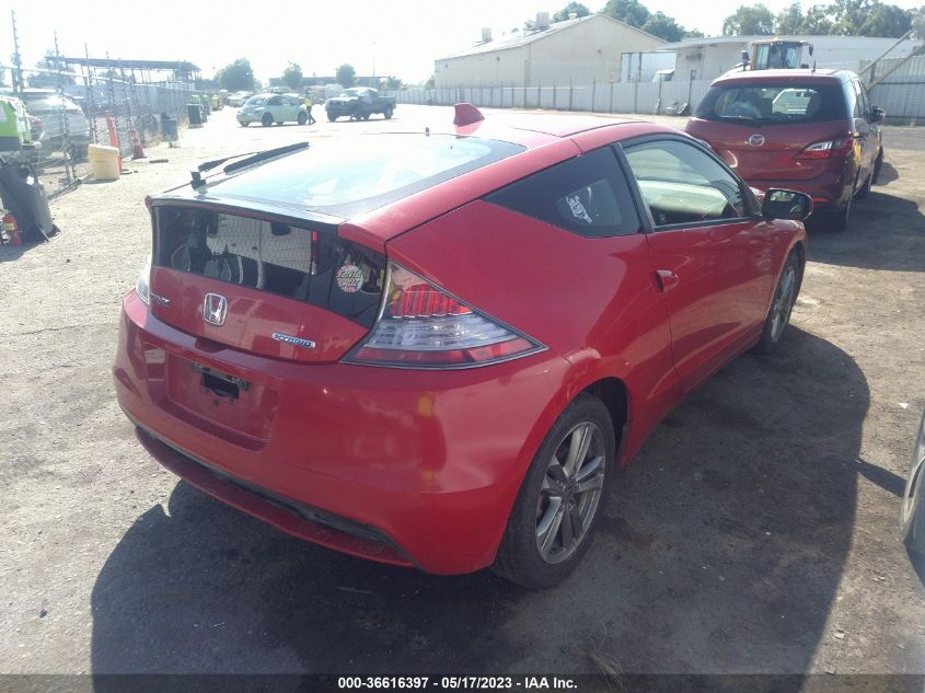 2013 HONDA CR-Z EX - JHMZF1D6XDS002261