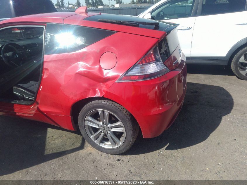 2013 HONDA CR-Z EX - JHMZF1D6XDS002261