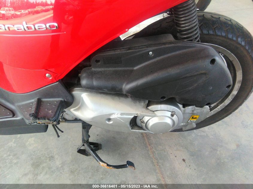 2009 APRILIA SCARABEO 200 ZD4RBC0099J001078
