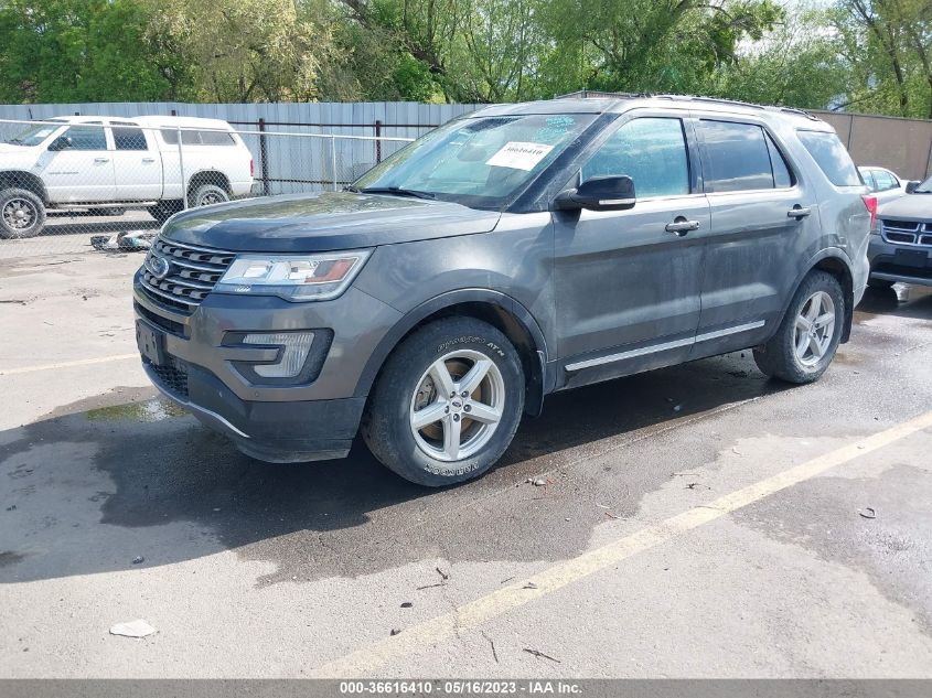 2016 FORD EXPLORER XLT - 1FM5K8DH2GGC71752