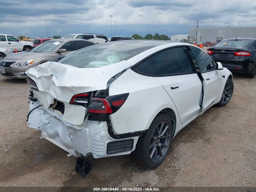 2022 TESLA MODEL 3 - 5YJ3E1EA4NF201205