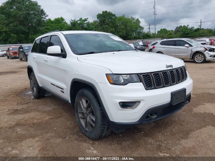 2016 JEEP GRAND CHEROKEE 75TH ANNIVERSARY - 1C4RJEAG3GC482663