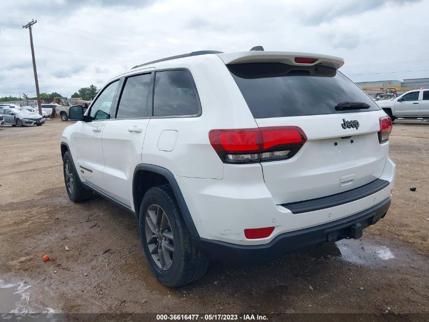 2016 JEEP GRAND CHEROKEE 75TH ANNIVERSARY - 1C4RJEAG3GC482663