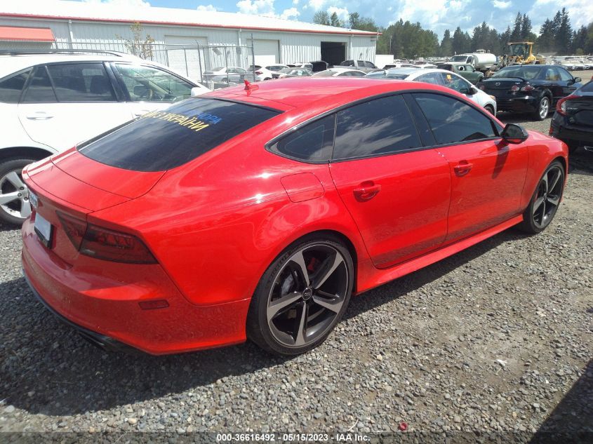 2015 AUDI RS 7 PRESTIGE - WUAW2AFC5FN900791