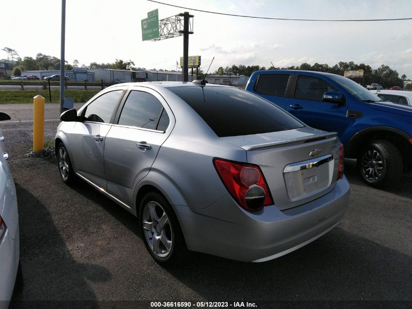 2015 CHEVROLET SONIC LTZ - 1G1JE5SB5F4101384