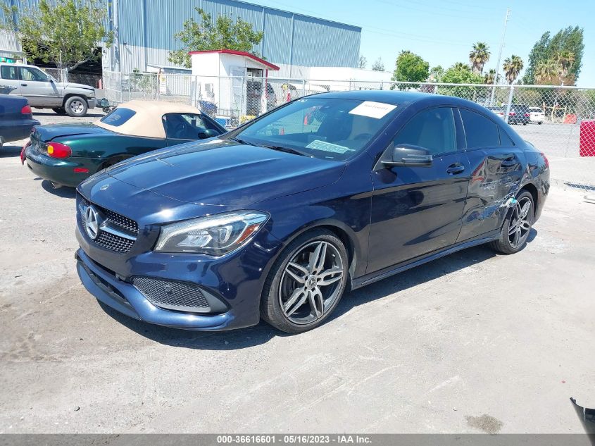 2018 MERCEDES-BENZ CLA CLA 250 - WDDSJ4EBXJN606052