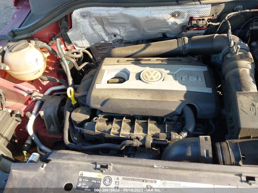2016 VOLKSWAGEN TIGUAN S - WVGBV7AX1GW035289