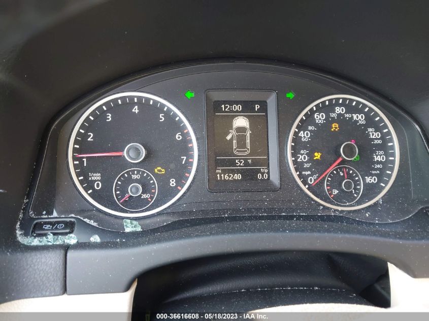 2016 VOLKSWAGEN TIGUAN S - WVGBV7AX1GW035289
