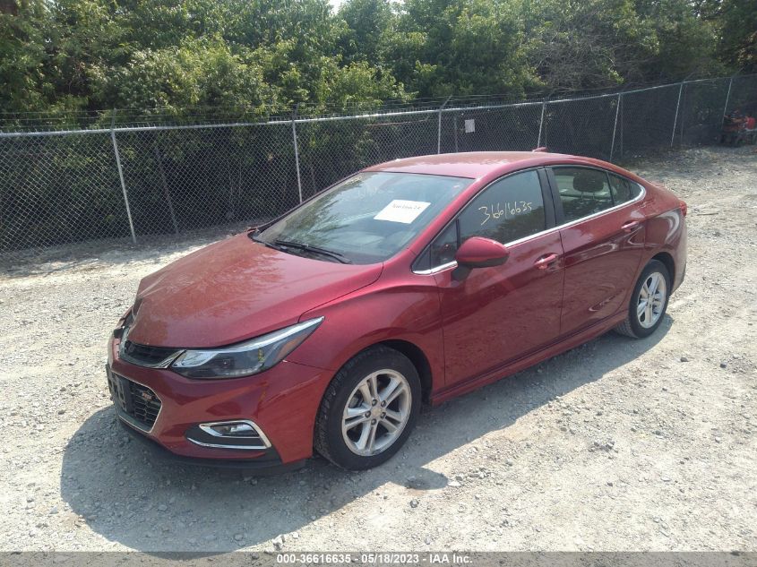 2018 CHEVROLET CRUZE LT - 1G1BE5SM6J7239786