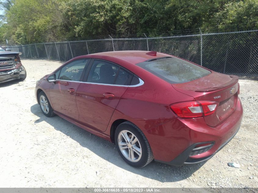 2018 CHEVROLET CRUZE LT - 1G1BE5SM6J7239786
