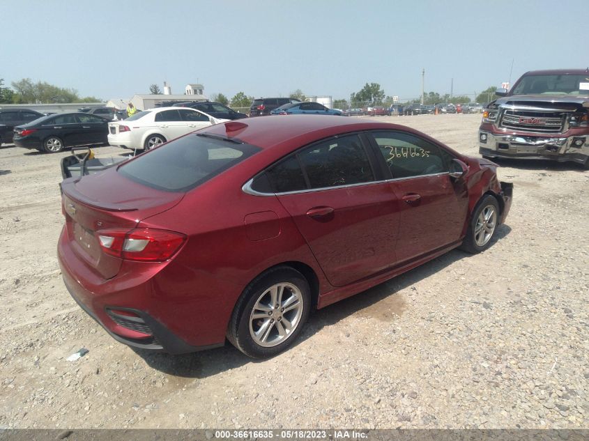 2018 CHEVROLET CRUZE LT - 1G1BE5SM6J7239786