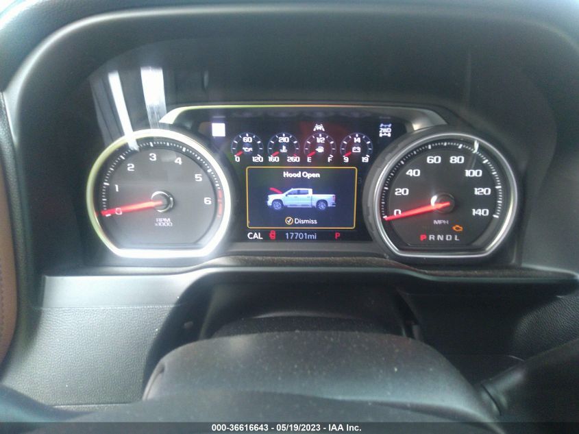 2022 CHEVROLET SILVERADO 1500 LTD HIGH COUNTRY 1GCUYHED3NZ179643