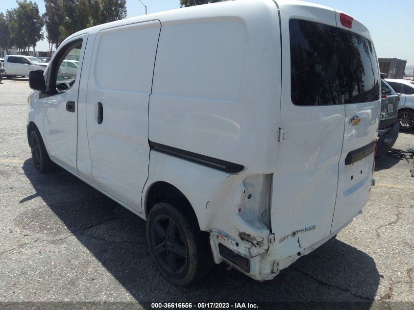 2015 CHEVROLET CITY EXPRESS CARGO VAN LT - 3N63M0ZN2FK697573