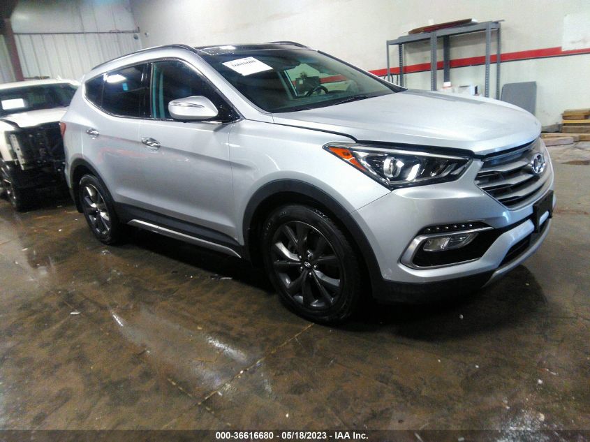 2017 HYUNDAI SANTA FE SPORT 2.0T ULTIMATE - 5XYZWDLA9HG444890