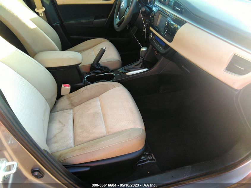 2015 TOYOTA COROLLA LE ECO - 5YFBPRHE3FP264353