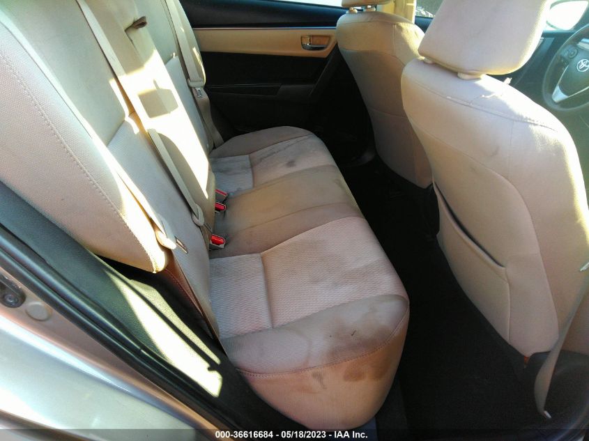 2015 TOYOTA COROLLA LE ECO - 5YFBPRHE3FP264353