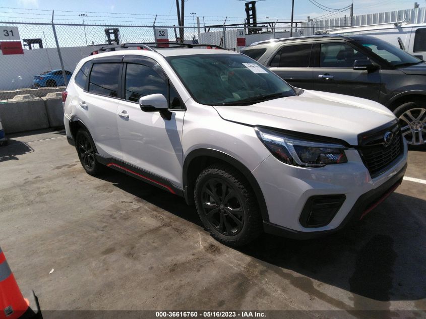 2021 SUBARU FORESTER SPORT - JF2SKARC2MH531523