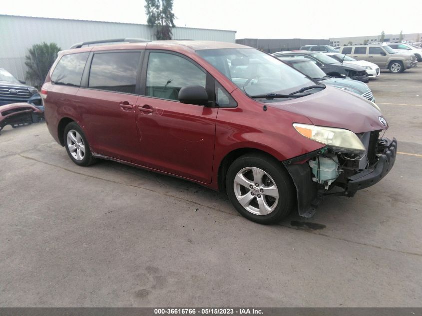 2013 TOYOTA SIENNA LE - 5TDKK3DC1DS319449