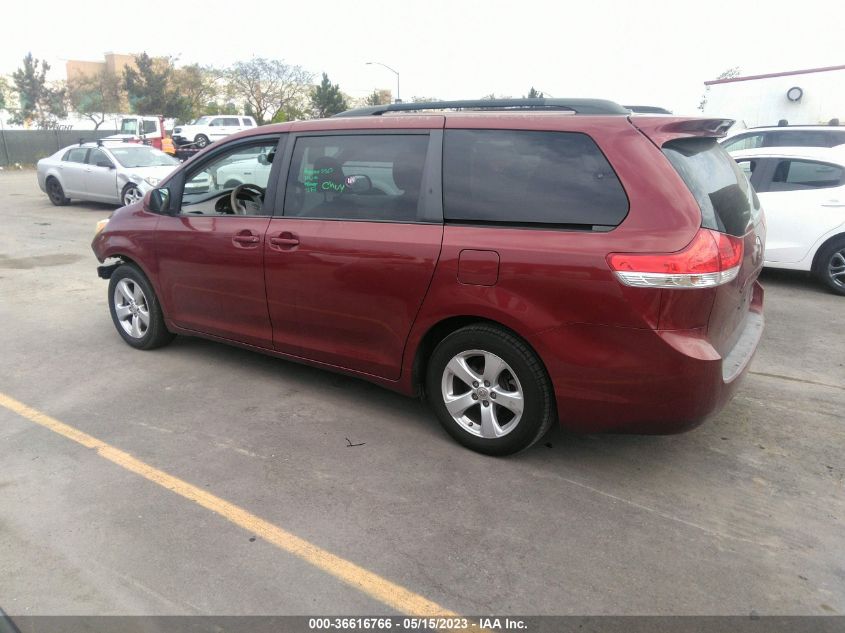 2013 TOYOTA SIENNA LE - 5TDKK3DC1DS319449
