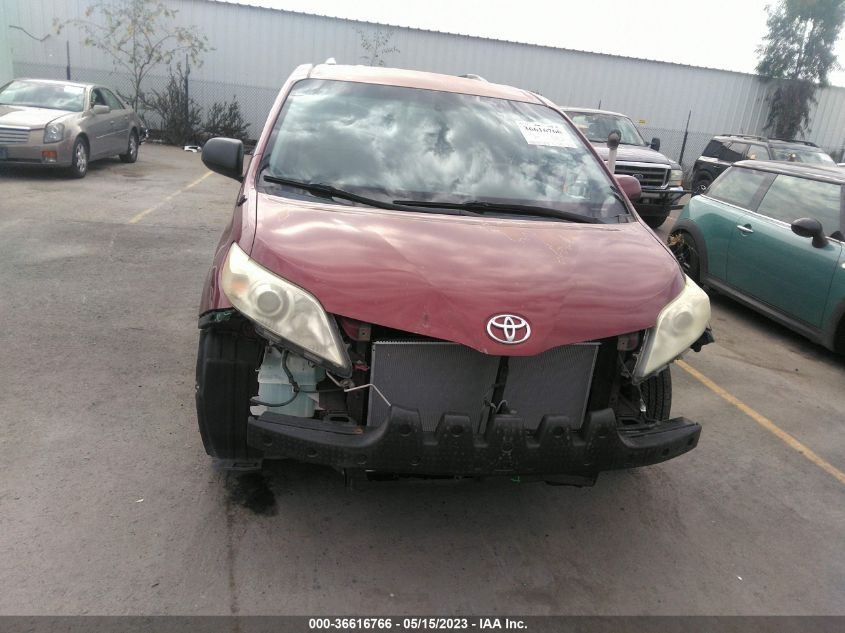 2013 TOYOTA SIENNA LE - 5TDKK3DC1DS319449