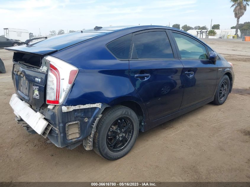 2014 TOYOTA PRIUS FOUR/FIVE/THREE/ONE/TWO - JTDKN3DU2E1817254