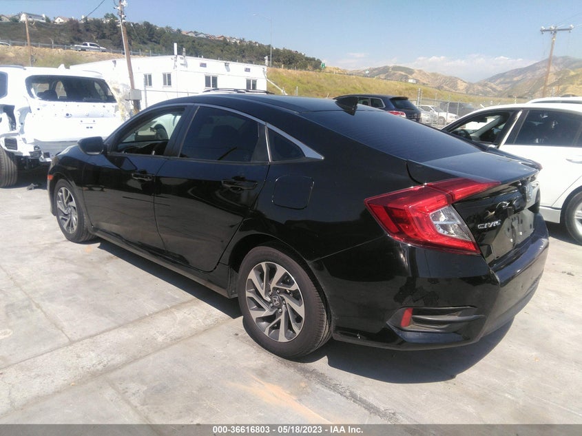 VIN 19XFC2F82HE014740 2017 HONDA CIVIC SEDAN EX
