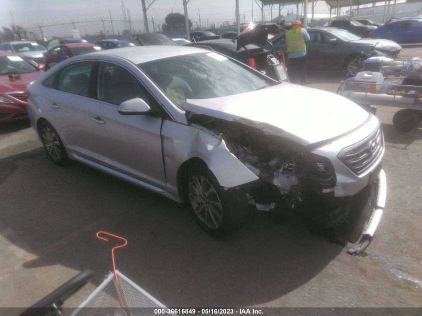 2017 HYUNDAI SONATA SPORT - 5NPE34AF3HH449016