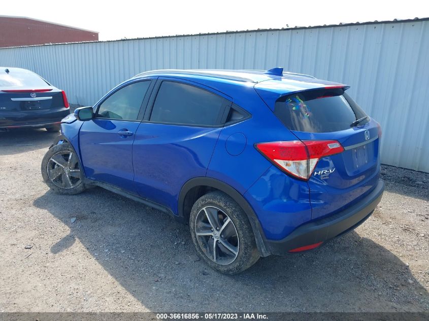 2022 HONDA HR-V EX - 3CZRU5H55NM730350