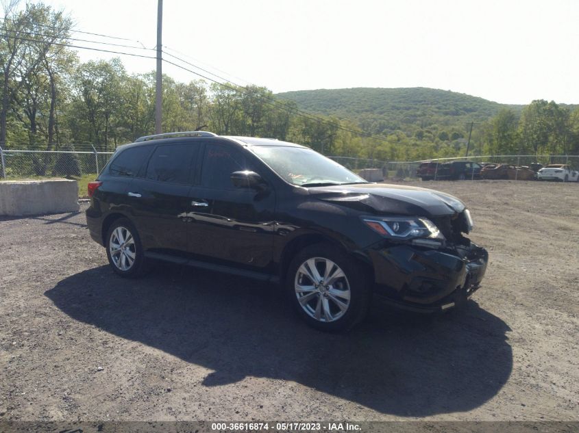 2019 NISSAN PATHFINDER SL - 5N1DR2MM2KC587802