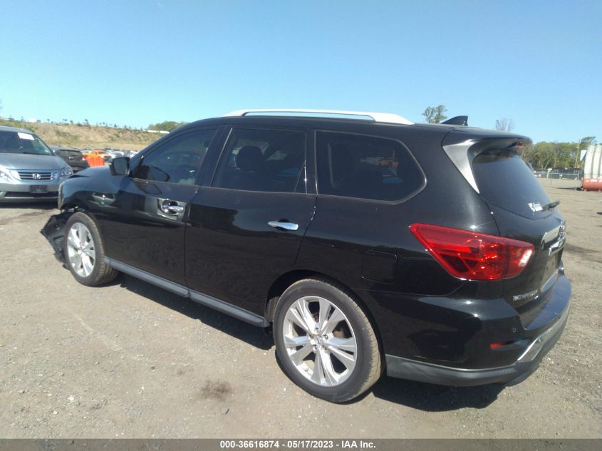 2019 NISSAN PATHFINDER SL - 5N1DR2MM2KC587802