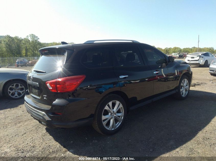 2019 NISSAN PATHFINDER SL - 5N1DR2MM2KC587802