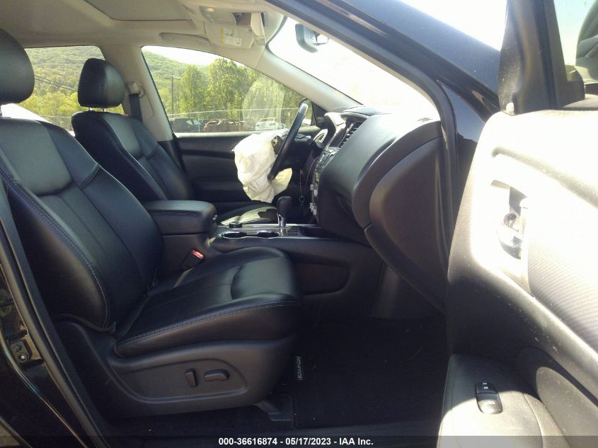 2019 NISSAN PATHFINDER SL - 5N1DR2MM2KC587802